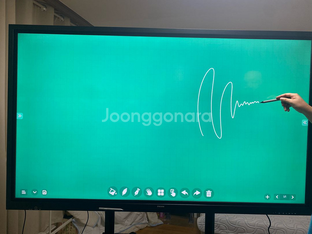 프리즘코리아 스마트 전자칠판 프리보드 190.5cm--0