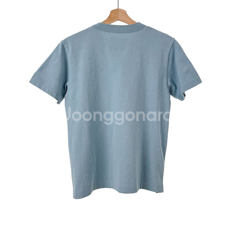 0] 칼하트 사카이 여성 사이드 반팔 티셔츠 라이트블루--2