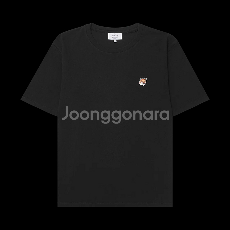 (정품 무료배송)메종키츠네 폭스헤드 반팔--2