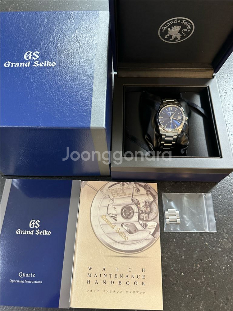 그랜드세이코 SBGX065 (청판) 37mm 쿼츠--0