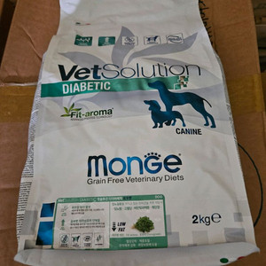 몬지 다이아베틱 강아지 사료 2kg