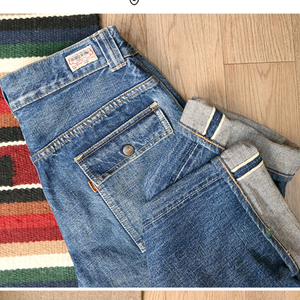 웨어하우스 세컨 브랜드 더블웍스70S 복각 셀비지 데 이미지