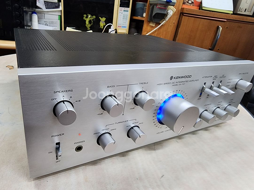켄우드 고급인티앰프 KA-701입니다 (220V)--0