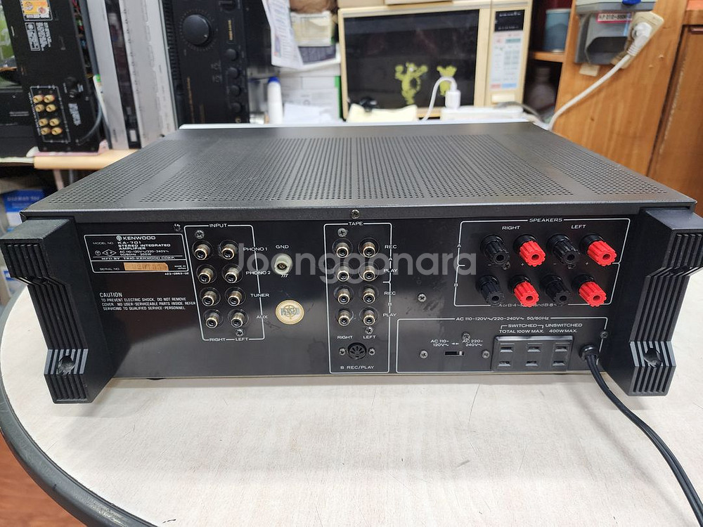 켄우드 고급인티앰프 KA-701입니다 (220V)--4