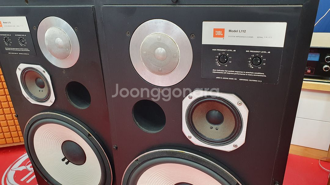 JBL L112스피커/JBL-L112/초민트급/재입고--0