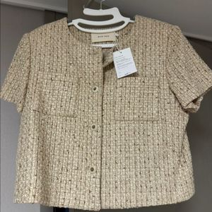 BAIE OUD 트위드 반팔 자켓(새상품)