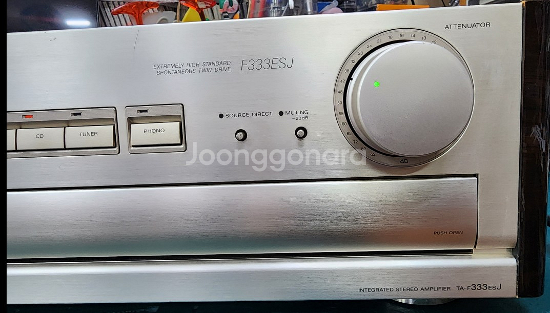 소니플레그쉽 인티앰프 F333ESJ입니다--2