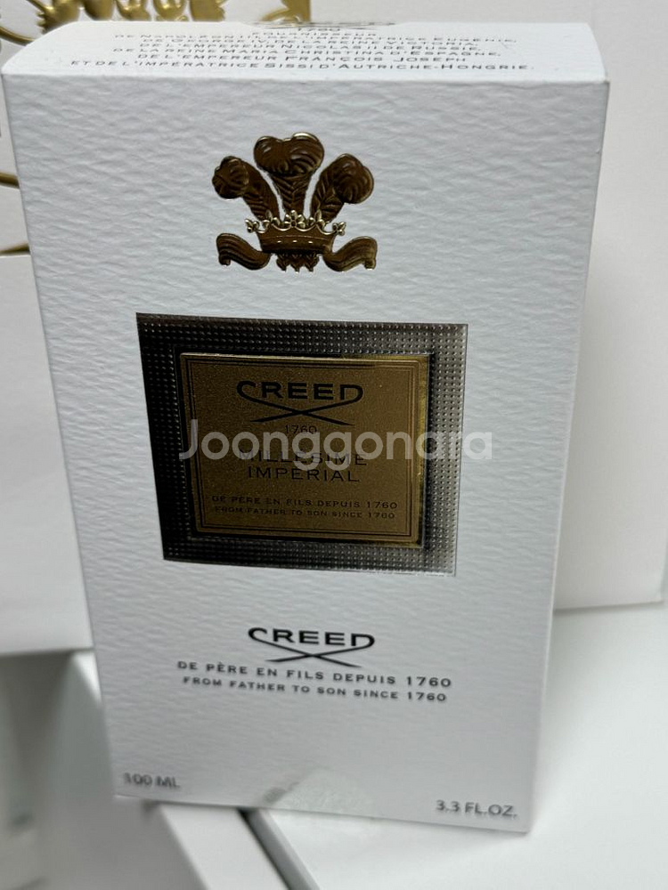 크리드 밀레지움 임페리얼 100ml (백화점구매영수증첨--2