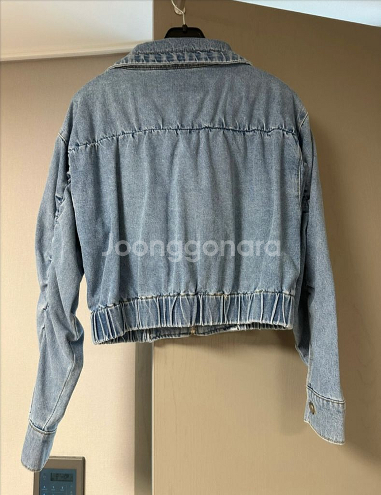 EGOIST 데님 자켓 & 반바지 셋트 (새상품)--1