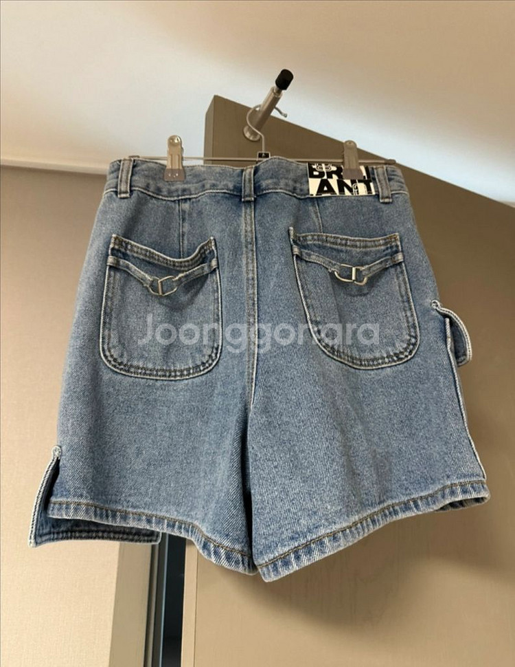 EGOIST 데님 자켓 & 반바지 셋트 (새상품)--3