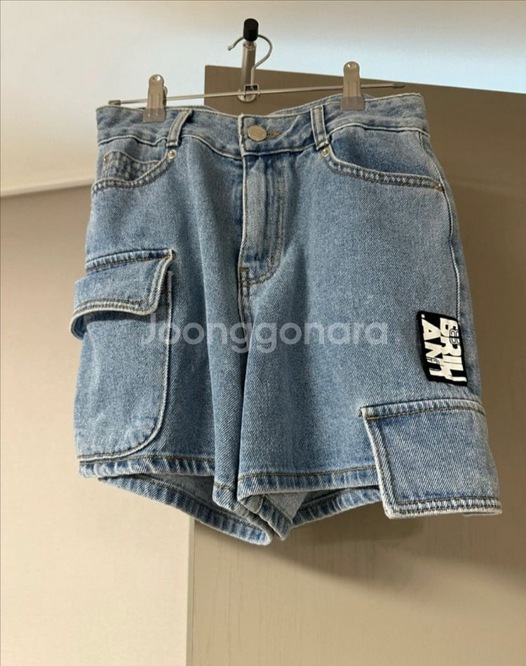 EGOIST 데님 자켓 & 반바지 셋트 (새상품)--2