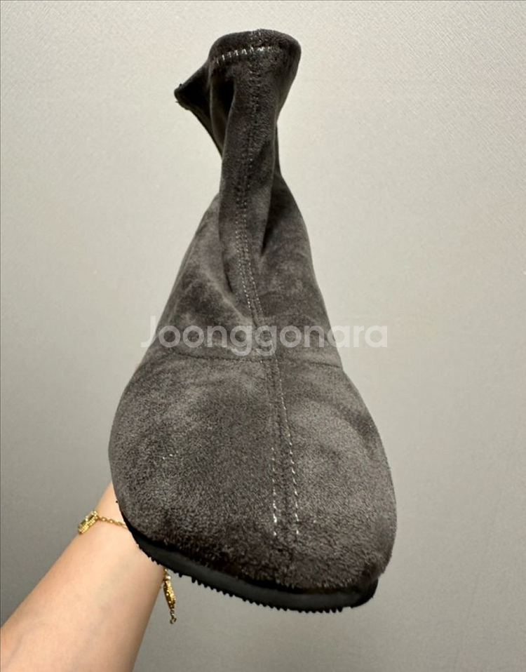 스웨이드 앵글부츠(새상품)--2