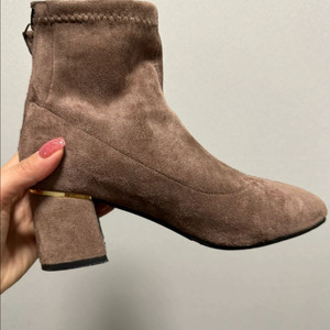 스웨이드 앵글부츠(새상품)