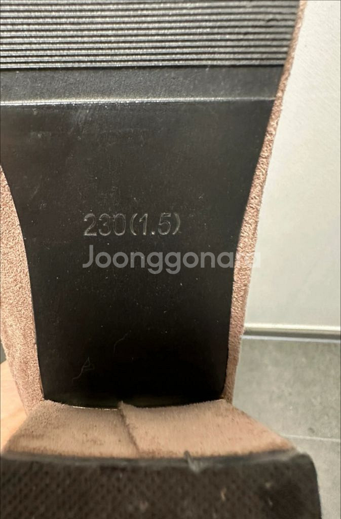 스웨이드 앵글부츠(새상품)--3