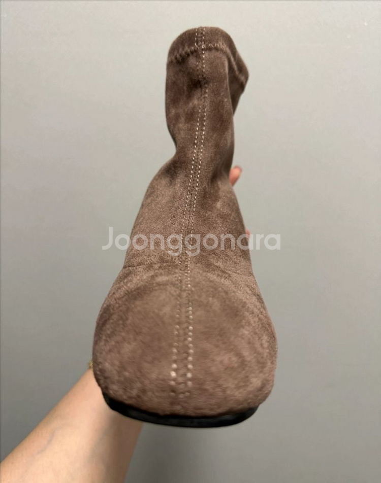 스웨이드 앵글부츠(새상품)--1