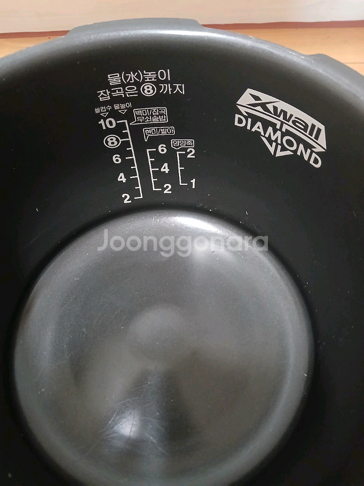 쿠쿠 10인용 IH 무쇠내솥/타철명장 /--2
