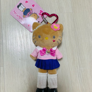 교복 태닝 롱다리키티 갸루 키티 인형 키링 새상품