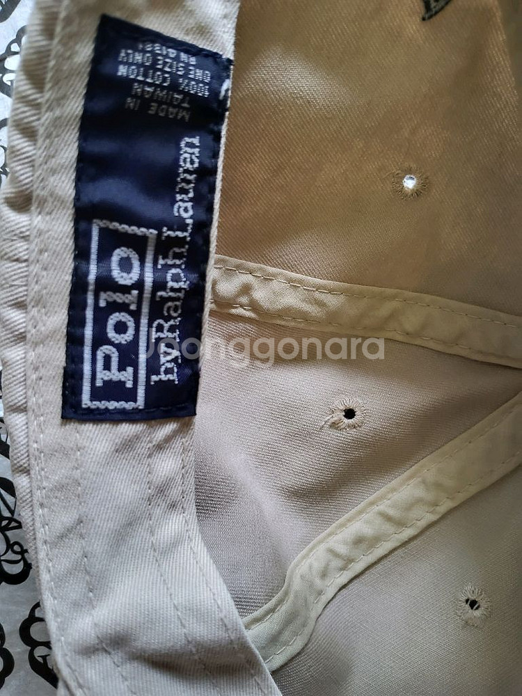 폴로랄프로렌 베이지볼캡모자(정품)--6