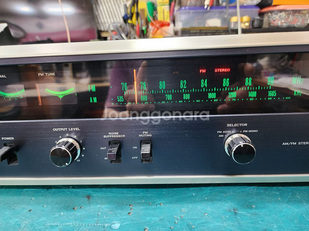 산수이 빈티지 녹턴형튜너 TU-7500--2