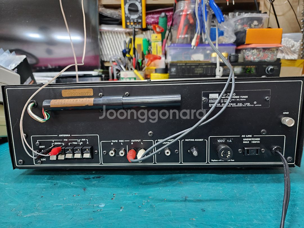 산수이 빈티지 녹턴형튜너 TU-7500--1