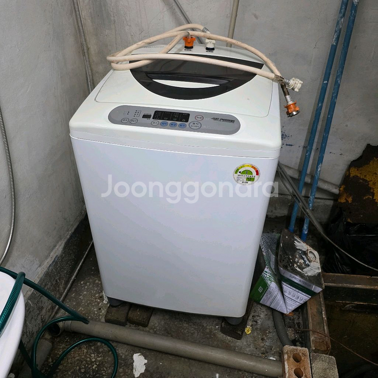 대우 10kg 통돌이 세탁기--0
