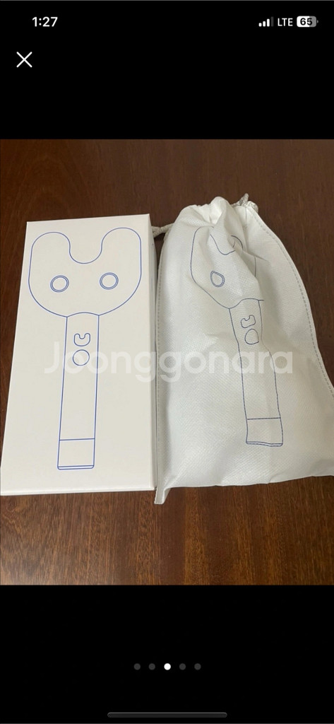 새제품 뉴진스 공식 응원봉 빙키봉 건전지 증정--2