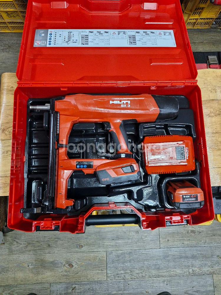 [HILTI]힐티타정기 BX3 논가스 충전타정기백발백중--0