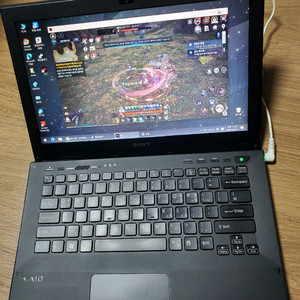 게임용으로쓴 SONY 노트북(cpu i7 /램8G)팜