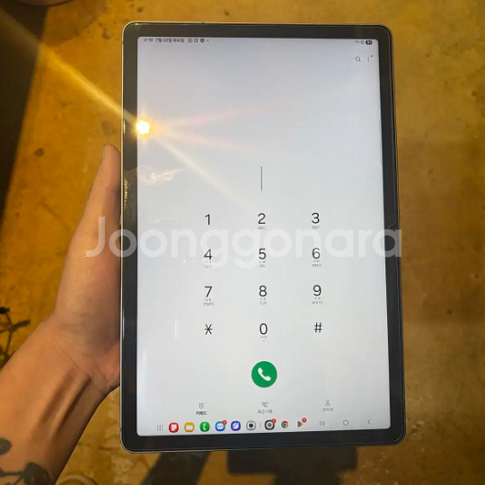 (풀박스)갤럭시탭 S9FE 128 실버 자급제 4418--4