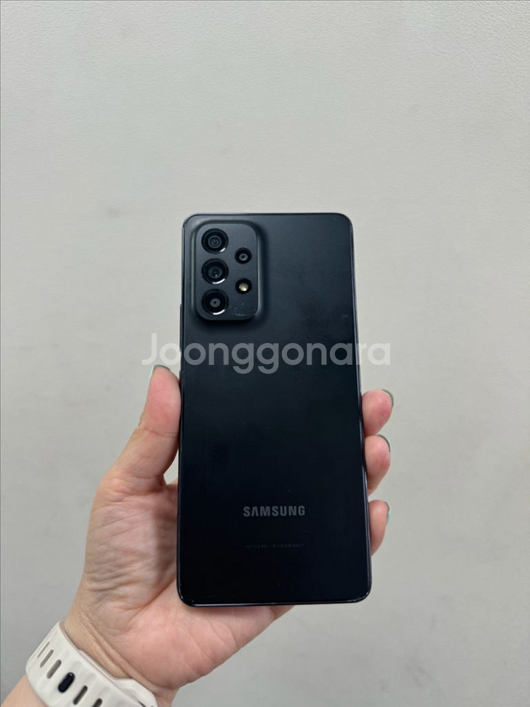 (부산중고폰)갤럭시A53 블랙 128기가 판매해요--1