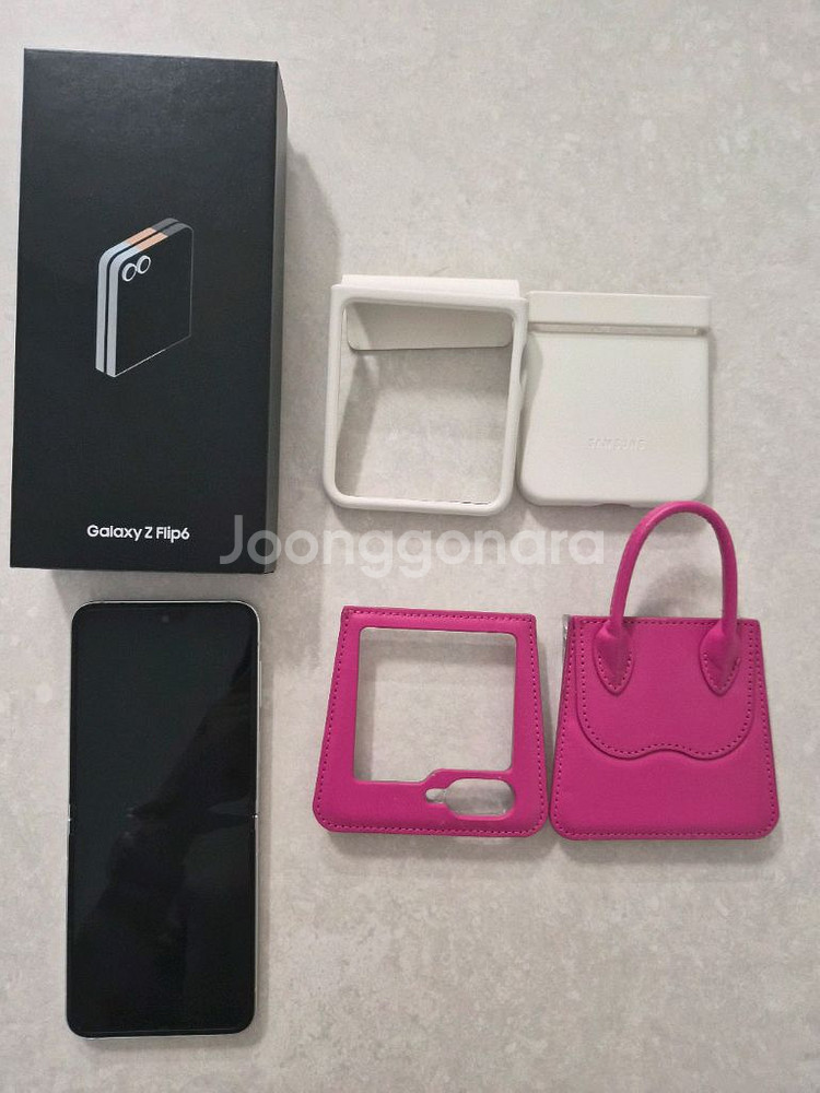 갤럭시Z플립6 화이트 512G--0