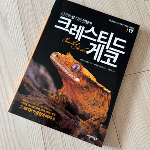 크레스티드게코 책 새상품