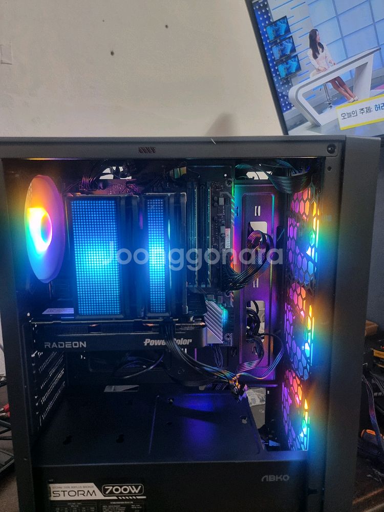 라이젠7 7800x3D rx9060xt 겜본처--0