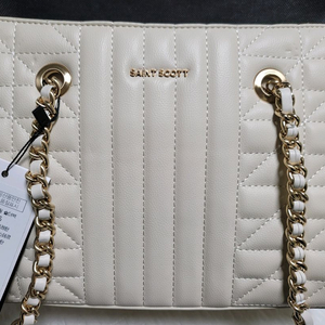 세인트스코트 코린 퀄팅 체인백 크림(새상품)