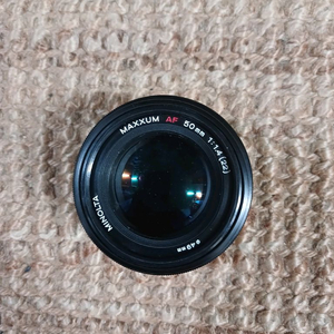 미놀타 MAXXUM AF 50mm F1.4 렌즈
