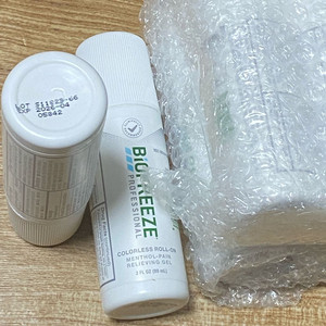 진통지속력 미국파스 biofreez 롤온 무색