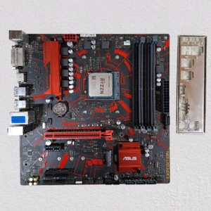 메인보드+CPU(ASUS A320M+R5 3400G)