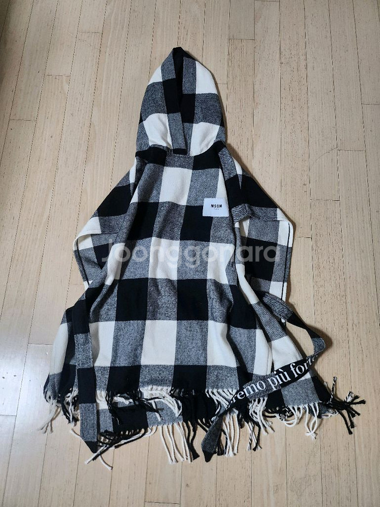 MSGM 키즈 케이프 10Y (택없는 새거) 성인가능--0