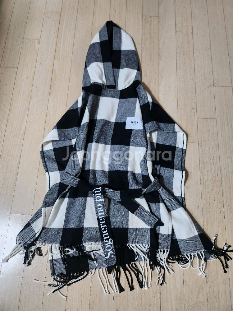 MSGM 키즈 케이프 10Y (택없는 새거) 성인가능--1