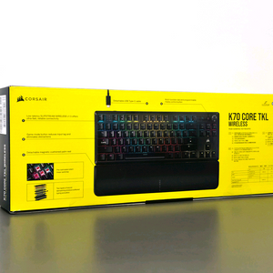 커세어 K70 RGB CORE TKL 무선 저소음은축