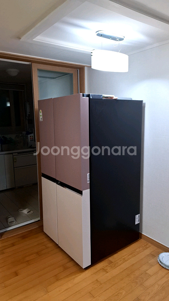 거의 새거)LG 오브제 냉장고 S834MKE10--1