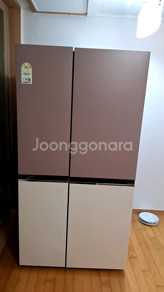 거의 새거)LG 오브제 냉장고 S834MKE10--2