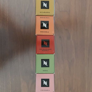 [미개봉]네스프레소 캡슐커피 5종세트 <총50개>