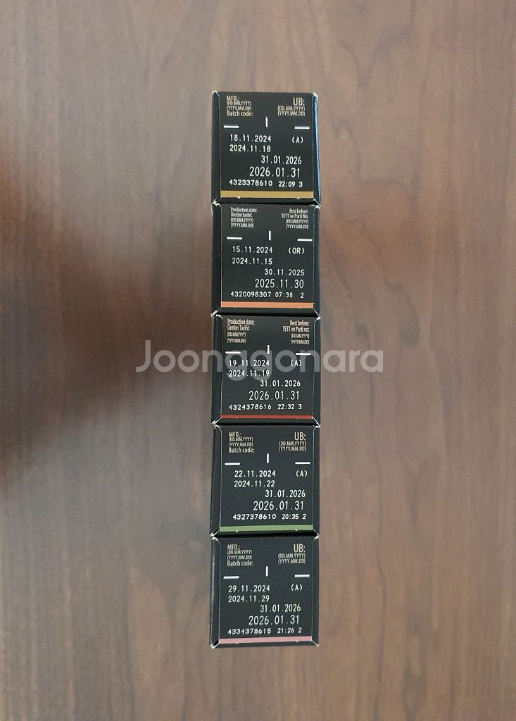 [미개봉]네스프레소 캡슐커피 5종세트 <총50개>--1