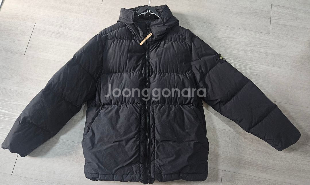 스톤아일랜드 패딩 블랙 XL--0