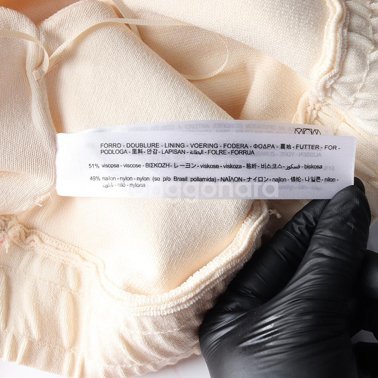 (새상품)[L]자라 크림 밴딩 민소매 브라탑 셋업 나시--5