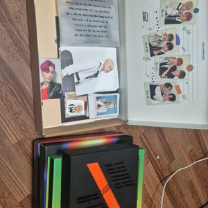 에이티즈 팬클럽 2기 물품 및 앨범,포카