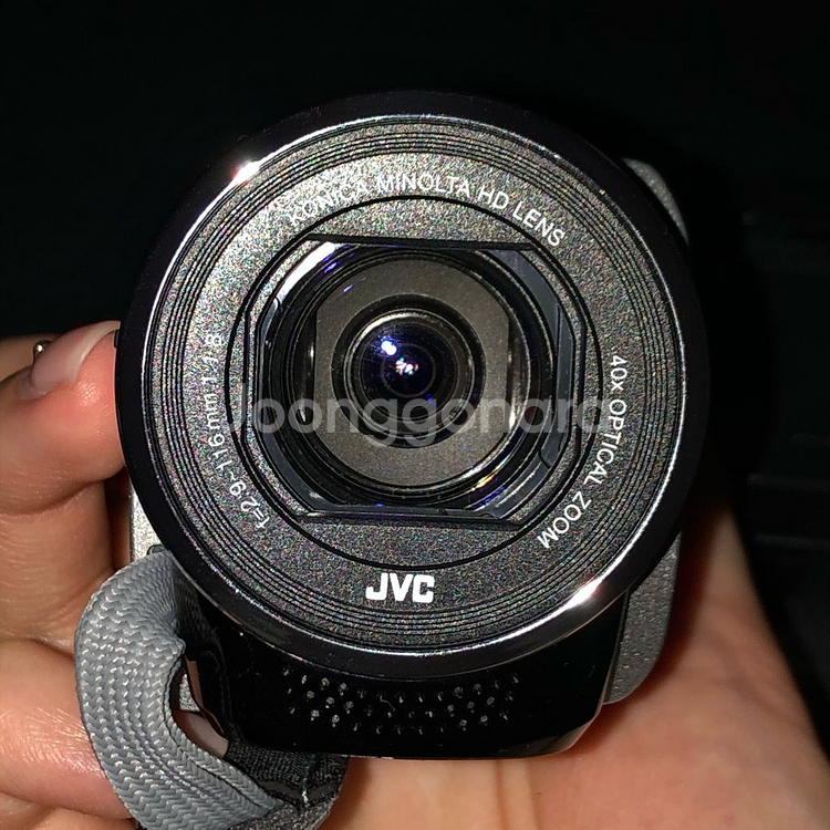 JVC GZ-HM33-S 실버 빈티지 캠코더--3