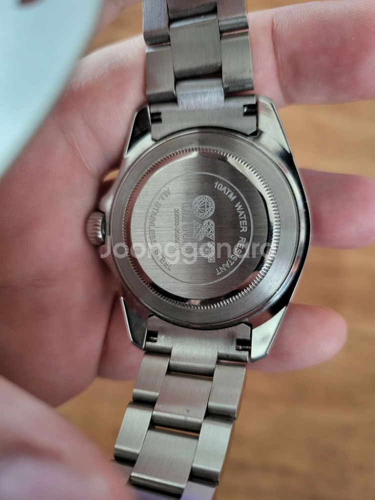 ost 서브마리너 블랙 메탈시계--4