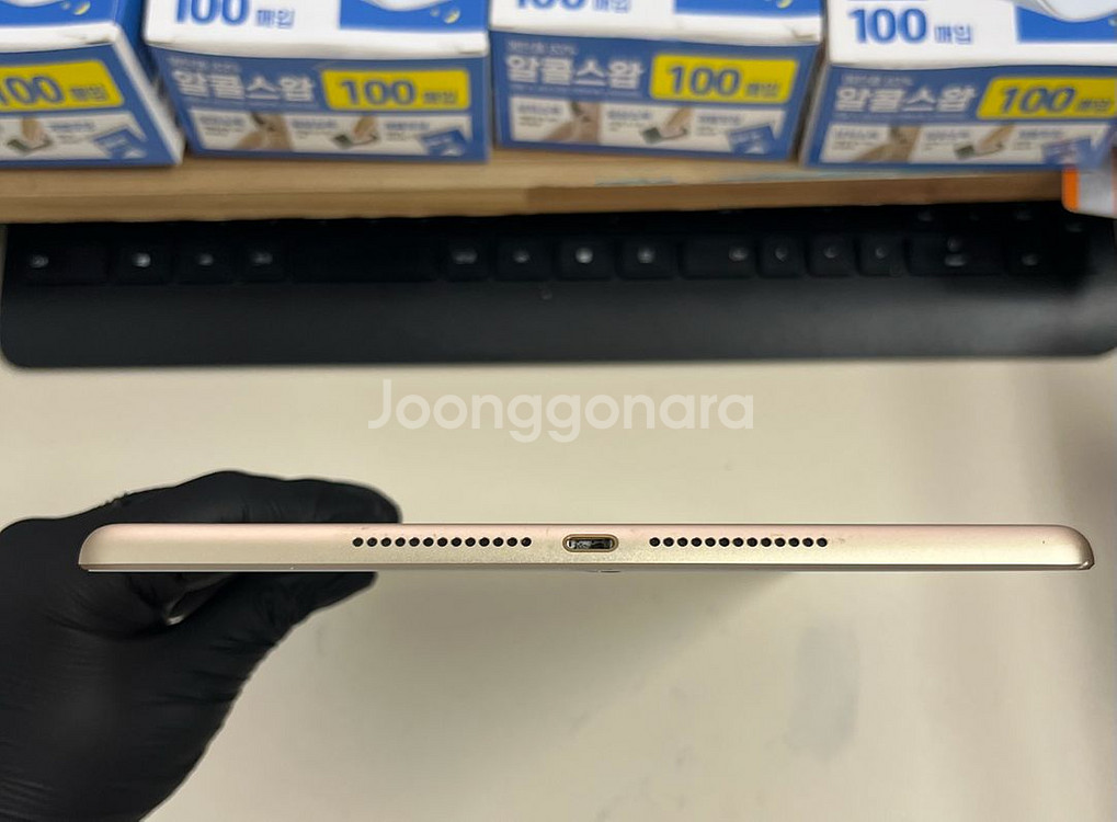 아이패드5 32G 골드 WIFI S급!--3